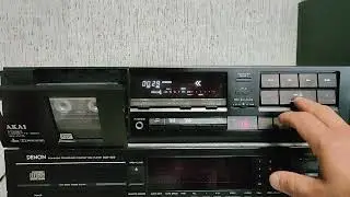 Akai GX R70 кассетная дека с анализатором спектра и кучей полезных опций