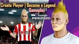 eFootball PES 2020 | Create a Player ● Become a Legend 👕 Boots, Hairstyle, Face, Motion