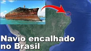 MARA HOPE, THE OIL SHIP BEACHED IN BRAZIL