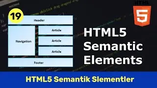 HTML5 ile Gelen Yeni Etiketler (Semantik Elemanlar)