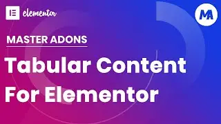 How To Create Tabular Content In Elementor?