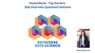 HackerRank - Top Earners  [Sql Interview Question] Solution