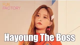 fromis_9 Hayoung being a Boss
