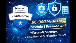 SC-900 Module 1 Explained: Microsoft Security, Compliance & Identity Basics