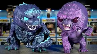 Funko POP Godzilla Neon City and King Kong Neon City Walmart Exclusive - 10