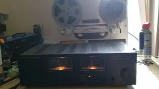 Lineartech ax-4400 with Teac X-700R Reel to Reel tape deck