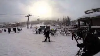 pop shove it on a snowboard