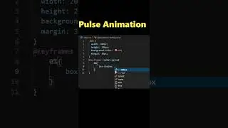 CSS pulse Animation Html CSS | CSS Animation || CSS Tutorial  || Shorts || YouTube Shorts || 