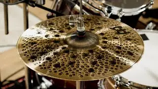 Pure Alloy Custom 15" Extra Thin Hammered Hihat by Meinl Cymbals PAC15ETHH