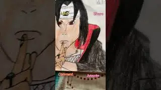 Drawing of ITACHI from Naruto