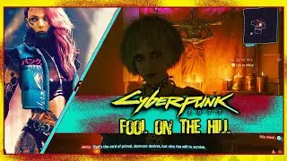 Fool On The Hill - Tarot Graffiti  | Cyberpunk 2077 | RTX 2070