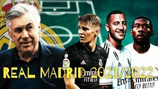 SQUAD REAL MADRID 2021/2022 || CARLO ANCELOTTI