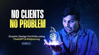 Create a Stunning Graphic Design Portfolio Using CHATGPT and Midjourney AI.