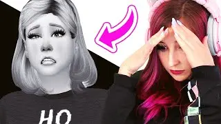 Black and White CAS Challenge // Sims 4