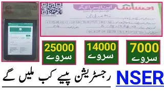 NSER Registration 2022 || Ehsas Program registration || NSER Registration ||NSER Survey Registration
