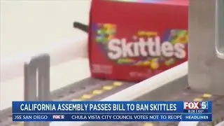 California Assembly Passes Bill To Ban Skittles