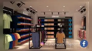 3D Max Modeling + Vray - Garment Showroom  + Lighting Render |