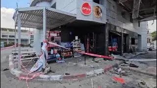 תחנת הדלק בגוש עציון בה התפוצץ הרכב תופת ב"תאונת עבודה".לחשוב מה היה יכול להיות אם זה היה מגיע ליעד