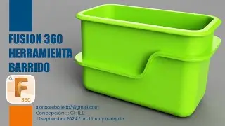 FUSION 360 Herramienta BARRIDO
