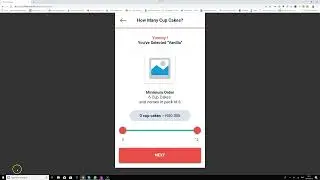Calculate Price of CupCakes Axure RP 8
