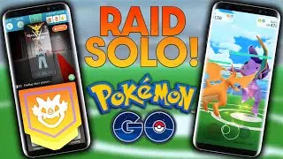 HOW TO *SOLO GENESECT RAID* in POKEMON GO