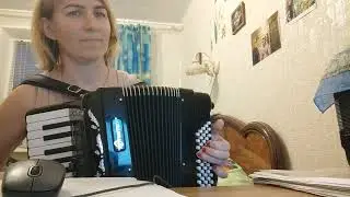 От Волги до Енисея, на аккордеоне))