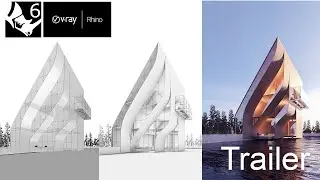 Rhino for Architecture tutorial Trailer / V-ray for rhino /Royal Villa / Miami,Fl