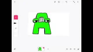 Green A alphabet lore #Alphabetlore