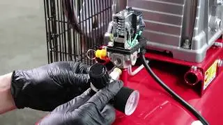 How to replace a pressure switch on a Burisch BT390T BT3150T air compressor