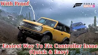 How To Fix Any Controller Issue In Forza Horizon 5(Quick & Easy)