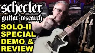 THIS GUITAR will make you SPEECHLESS!  SCHECTER Guitars SOLO-II SPECIAL Demo & Review