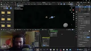 Devlog 2: Nebula Clouds! Updated Skybox Texture (Blender and Godot)