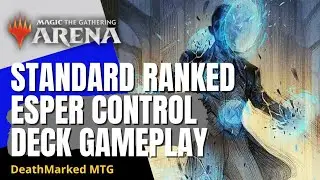 MTG Arena Standard B03 Ranked Gameplay with Esper Control (Exploring a New Build)