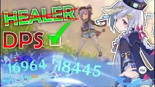 DPS? HEALER?? WHY NOT BOTH!! | Qiqi Build Showcase