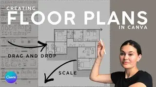 How I Create Simple Floor Plans in Canva (Beginner Friendly)