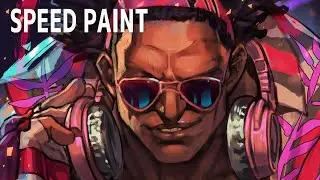 speed paint - DEE JAY streetfighter