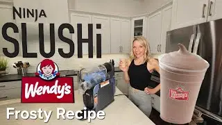 How to Make a Wendy's Chocolate Frosty with the Ninja Slushi Recipe & Review