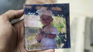 Printing on Wood with basic tools | Cara print di Kayu