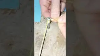 Easy hacks to do at home. Useful tip for tying horizontal cord 