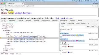Lesson 35 - Chrome Developer Tools - Intro