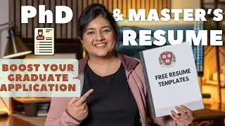 CV/Resume that work for top tier Graduate applications | MS in USA, PhD in USA