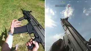 MTZ 556 Real Life VS Modern Warfare 3 - (CZ 805 BREN)