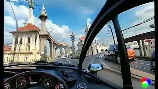 AI Generated Driving Around in a Car - Video Produced using Runway Gen 2