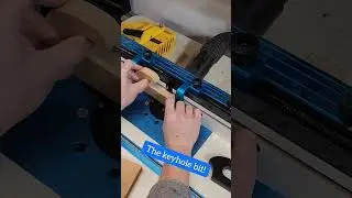 Keyhole router bit for the win! 