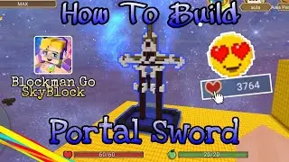 How To Build Portal Sword in SkyBlock | Blockman Go : Blocky Mods