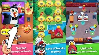 Zoo Restaurant: Animal Chef Gameplay Walkthrough #1 (Android, IOS)