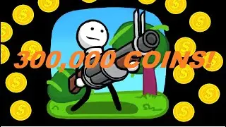 300,000 COINS | One Gun: Stickman | Part 2