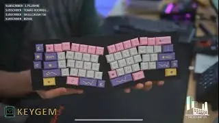 Building Switch Couture Alice keyboard - w/ Gat milky blacks & DSA Astrolokeys