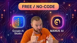 VIBE CODE: Создал 2 приложения за 10 минут (бесплатно и без кода) — Google AI + Stitch + Manus
