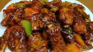 EASY PORK RIBS IN OYSTER SAUCE